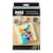 10" x 10" Colourful Cat Pixelated Brick Art Kit by Make Market®